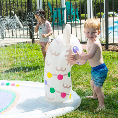 Inflatable Splashy Sprinkler - Llama