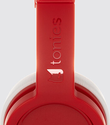 Headphones Red