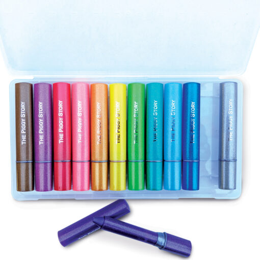 Razzle Dazzle Glitter Gel Crayons- Dinosaur World