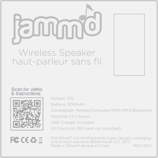 Army Camo - Jamm'D By Watchitude - Bluetooth Speaker