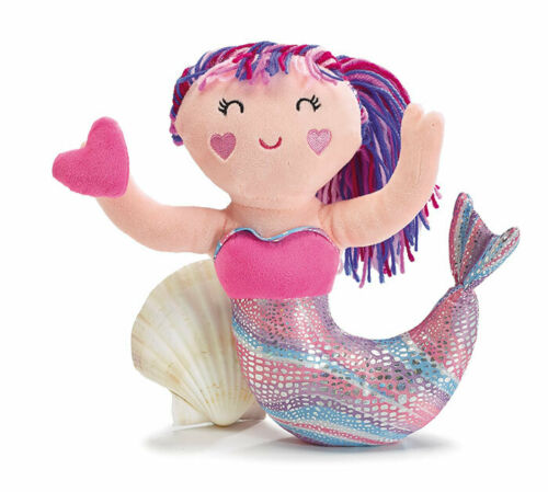 10" VALENTINE PLUSH MERMAID