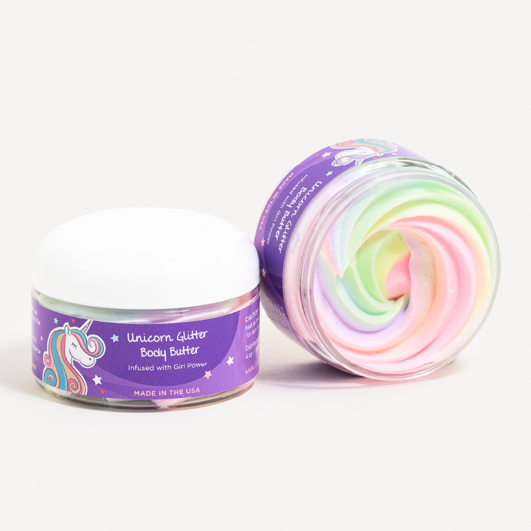 ZOEY KOKO UNICORN GLITTER BODY BUTTER The Children's Gift Shop