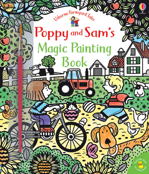 Magic Painting Book, Poppy And Sam’S