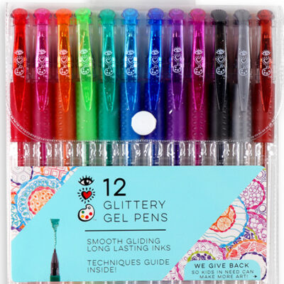 Iheartart 12 Glitter Gel Pens