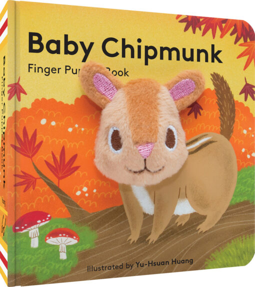 baby Chipmunk finger puppet