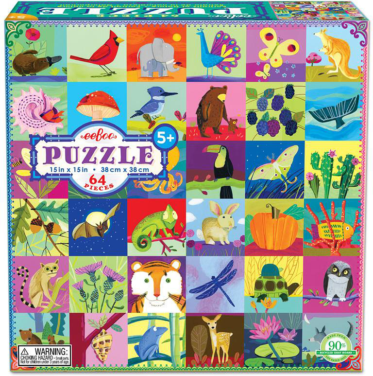 Portraits of Nature 64 Piece Puzzle