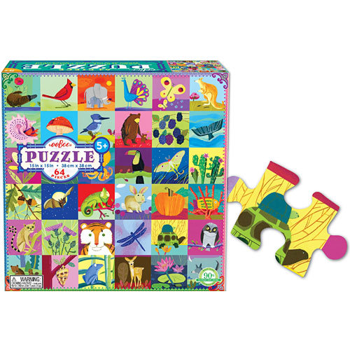 Portraits of Nature 64 Piece Puzzle