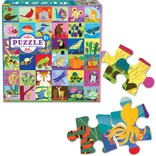 Portraits of Nature 64 Piece Puzzle
