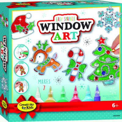 Holiday Easy Sparkle Window Art