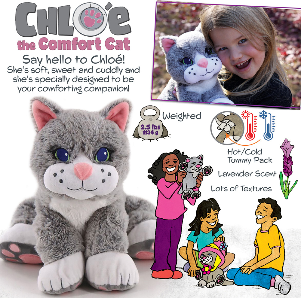 Chloe the deals cat plush