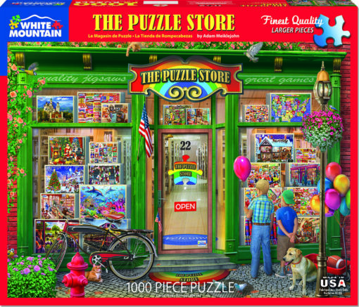 Puzzle Shop - 1000 Piece - White Mountain Puzzles