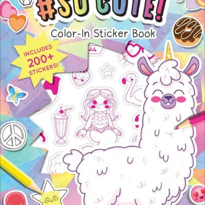 #SoCute! Color-In Stickers