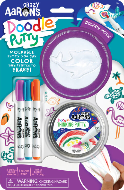Doodle Putty With Dolphin Mold