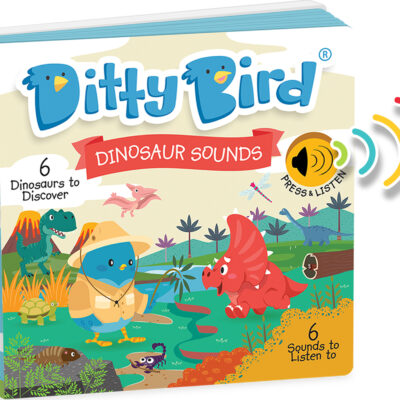 Ditty Bird Baby Sound Book: Dinosaur Sounds