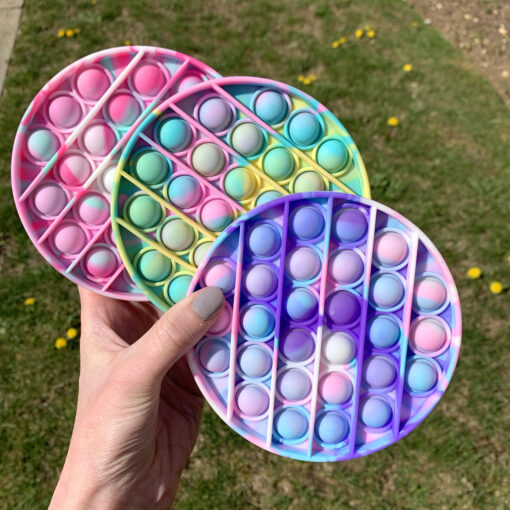 OMG Pop Fidgety - Round Tie-Dye Pack A
