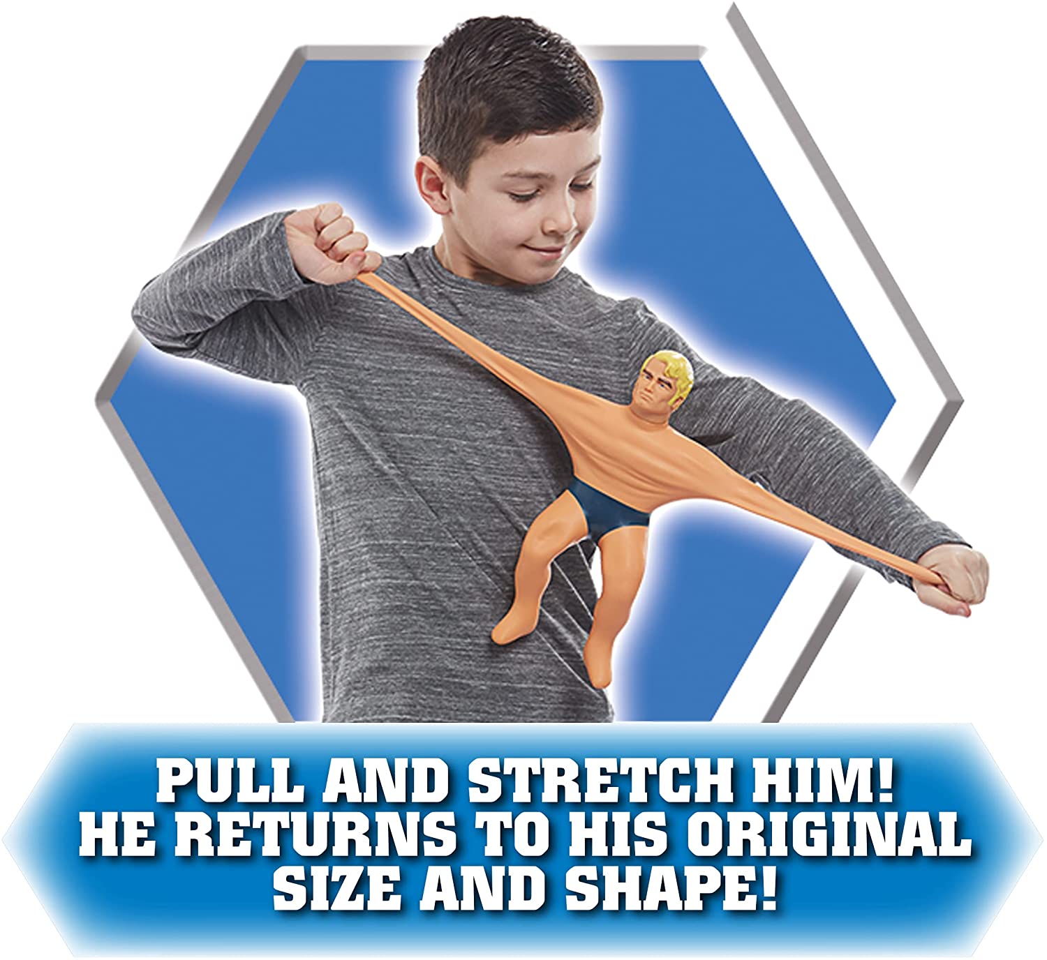 The Original Stretch Armstrong Retro Super Stretchy Action Figure Toy - The  Online Toy Store