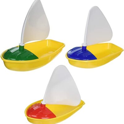 SAILBOATS-3PC IN NET BAG