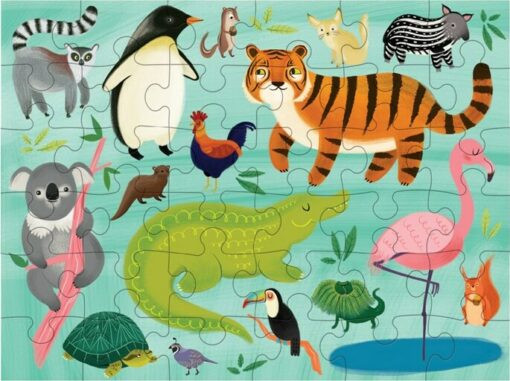 Animals Of The World Puzzle to Go