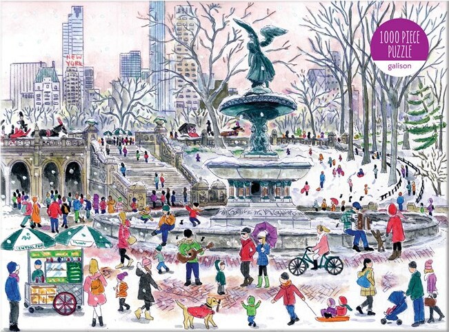 Michael Storrings Bethesda Fountain 1000 Piece Puzzle