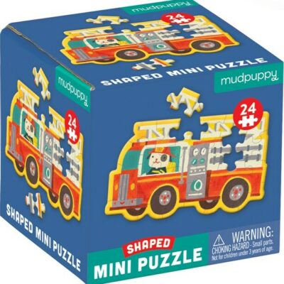 Firetruck Shaped Mini Puzzle