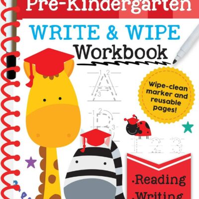 Ready to Learn: Pre-Kindergarten Write and Wipe Workbook: Counting, Shapes, Letter Practice, Letter Tracing, and More!