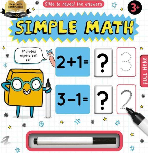 Help with Homework Simple Math: Wipe-Clean Workbook
