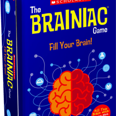 Scholastic The Brainiac Game Tin