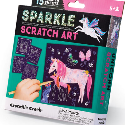 Sparkle Scratch Art - Unicorn