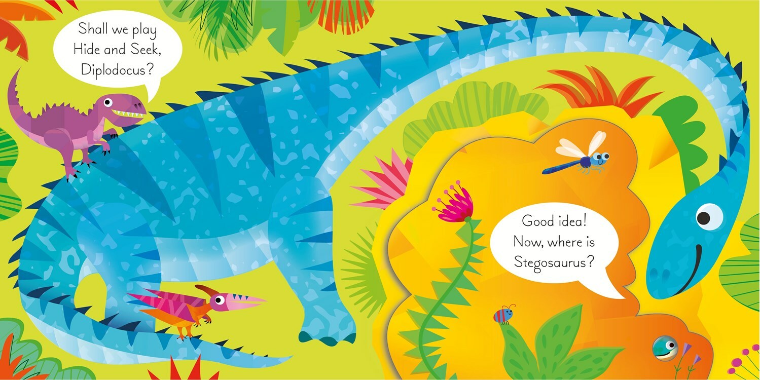 HIDE&SEEK DINOSAURS LIFT A FLAP – The Children's Gift Shop