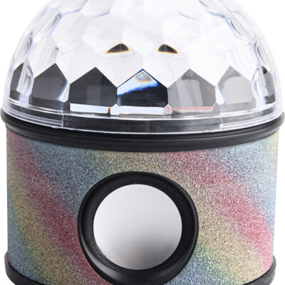 LED Fun Light Speaker - Rainbow Glitter