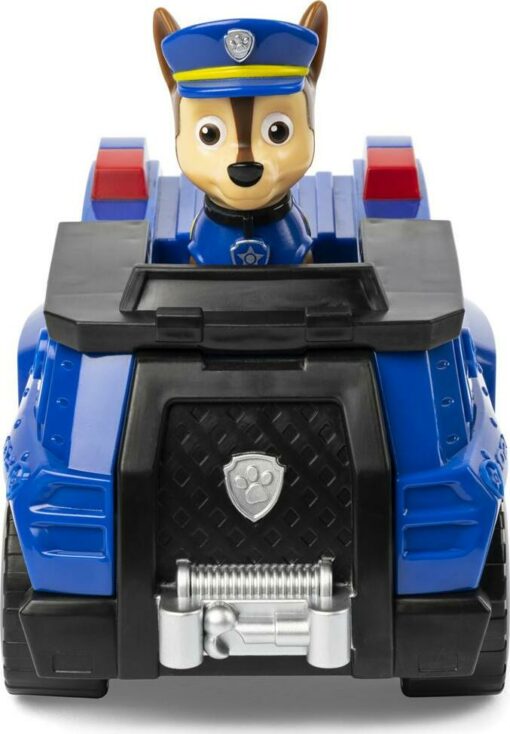 Paw Patrol, Chase's Patrol Cruiser Vehicle with Collectible Figure
