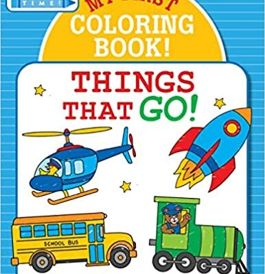 1ST COLORING THINGS THAT GO