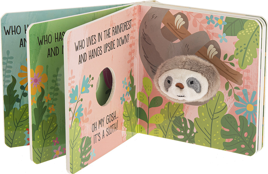 Sloth Finger Puppet Book