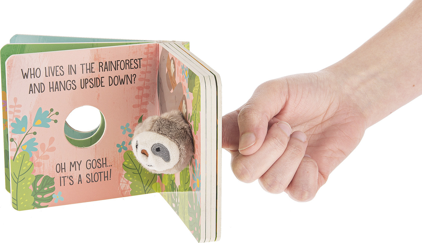 Sloth Finger Puppet Book
