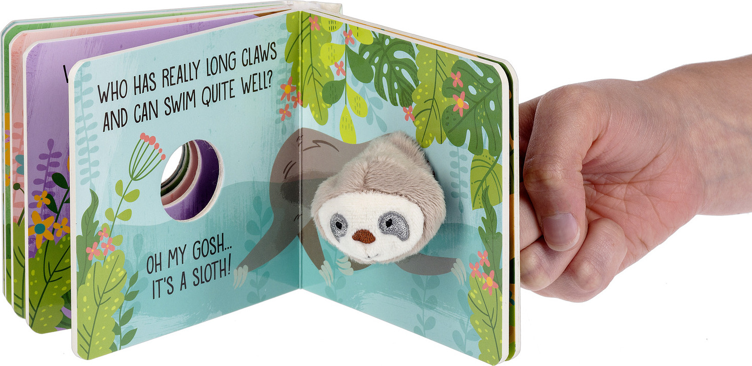Sloth Finger Puppet Book