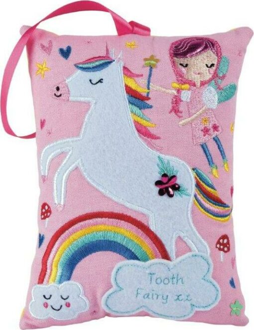 Rainbow Fairy Tooth fairy Cushion