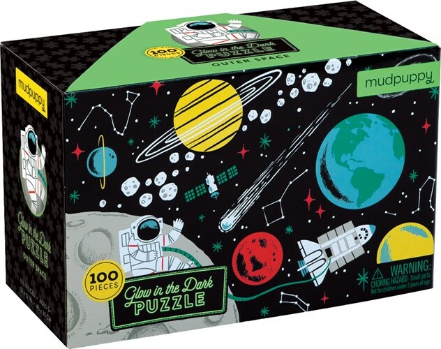 Outer Space Glow-in-the-Dark Puzzle