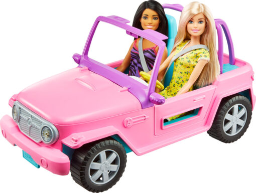 Barbie Dolls and Vehicle