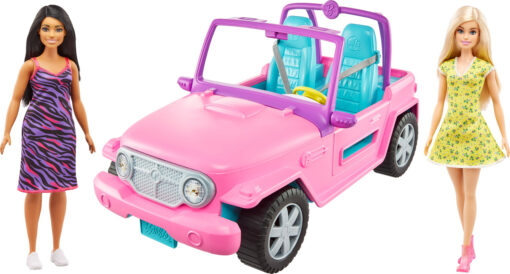 Barbie Dolls and Vehicle