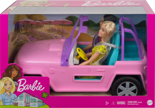 Barbie Dolls and Vehicle