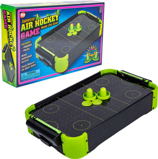 Neon Tabletop Air Hockey Game 20"x12.25"