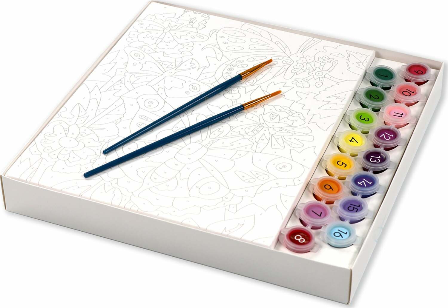 iHeartArt Paint By Numbers - Butterflies + Blooms