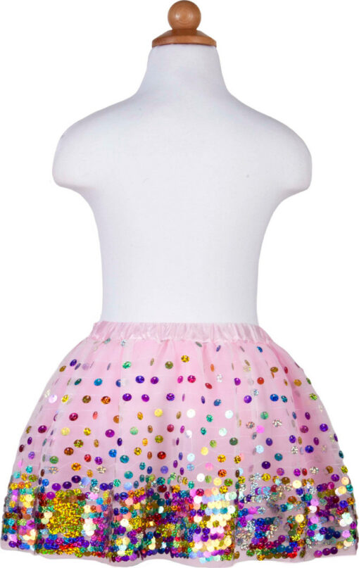 Pink Party Fun Sequin Skirt (Size 7-8)
