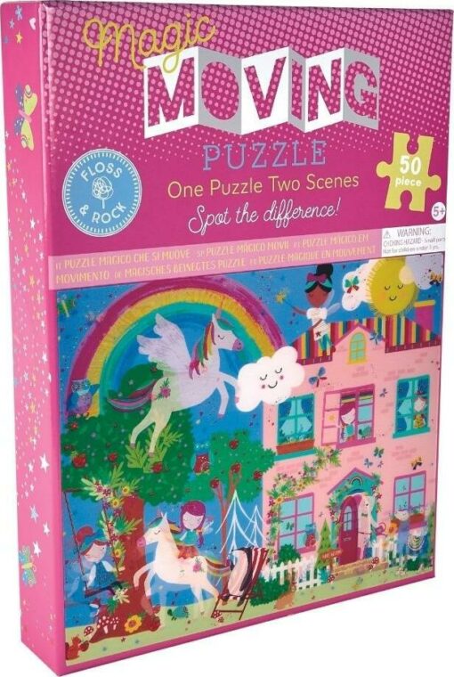 Rainbow Fairy 50pc Magic Moving Puzzle