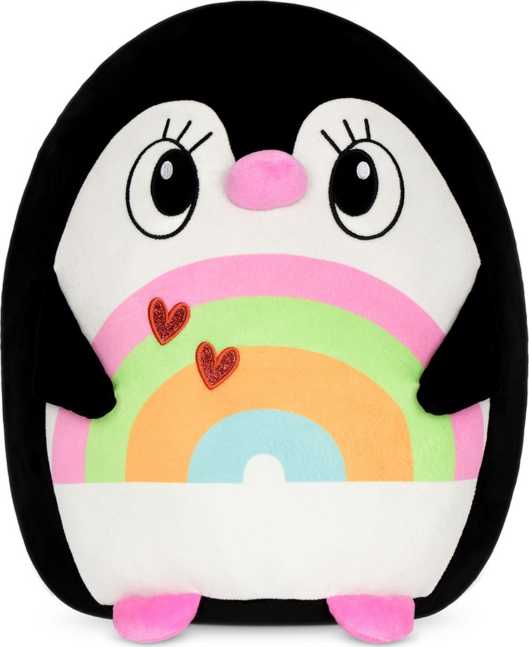 Rainbow Penguin Plush
