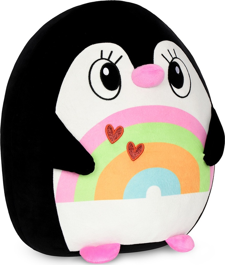 Rainbow Penguin Plush