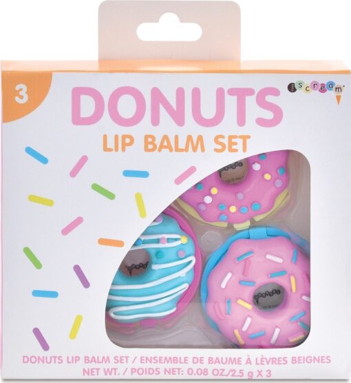 Donuts Lip Balm Set