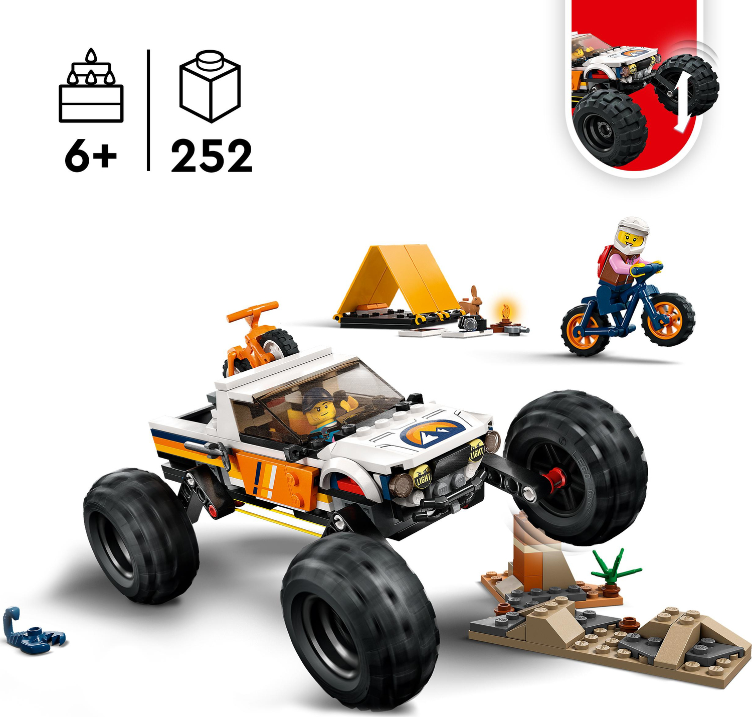 LEGO® City: 4x4 Off-Roader Adventures