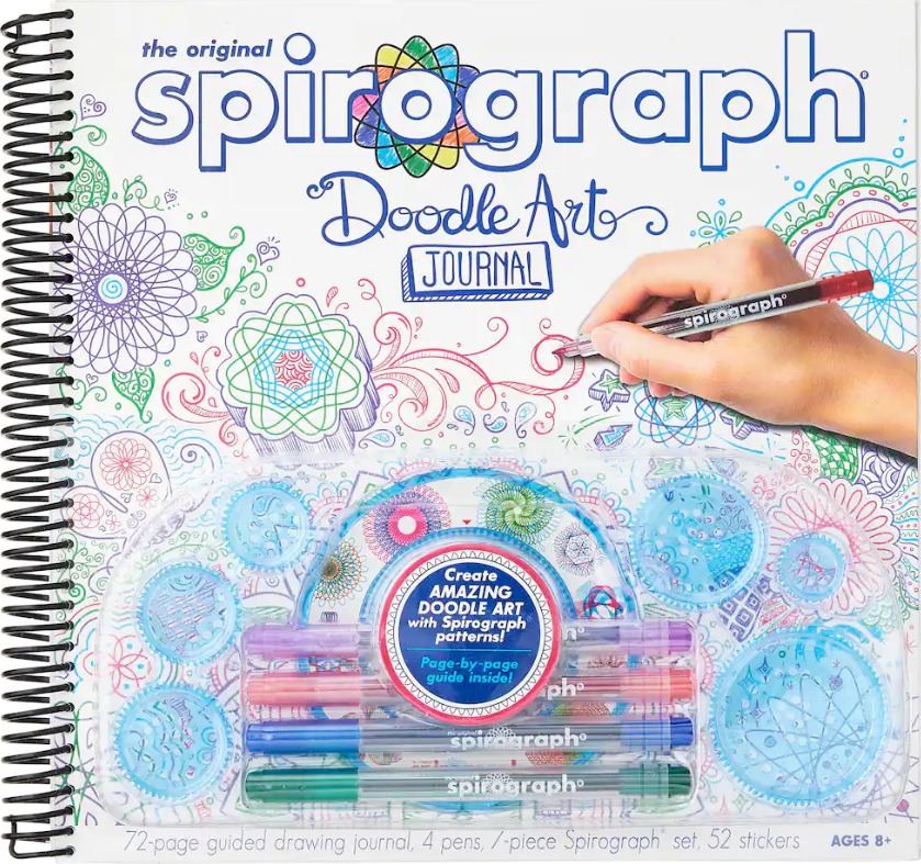 Spirograph Doodle Art Journal