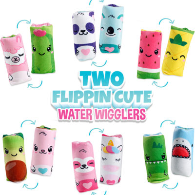 Two Flippin' Cute Plush Water Wigglers